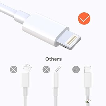 Pbuddy iPhone Charger Cable, 3Pack 1M USB-A to Cable, Premium iPhone Cable Compatible with iPhone 13/13 Pro/13 Pro Max/Mini/12/12 Pro/11/X/8/7/6/5s/SE/iPad Pro/iPod Pbuddy iPhone Charger Cable, 3Pack 1M USB-A to Cable, Premium iPhone Cable Compatible with iPhone 13/13 Pro/13 Pro Max/Mini/12/12 Pro/11/X/8/7/6/5s/SE/iPad Pro/iPod